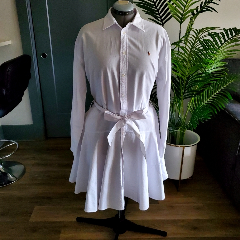 Polo Ralph Lauren Dress Size 14 White